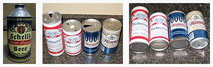 Older beer cans